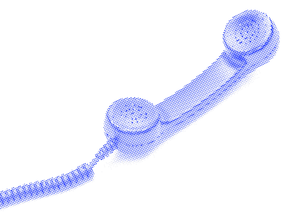 Halftone phone illustration